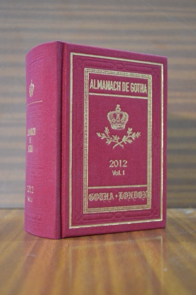 ALMANACH DE GOTHA. Annual Genealogical Reference. Volume I (Parts I & II) 2012.